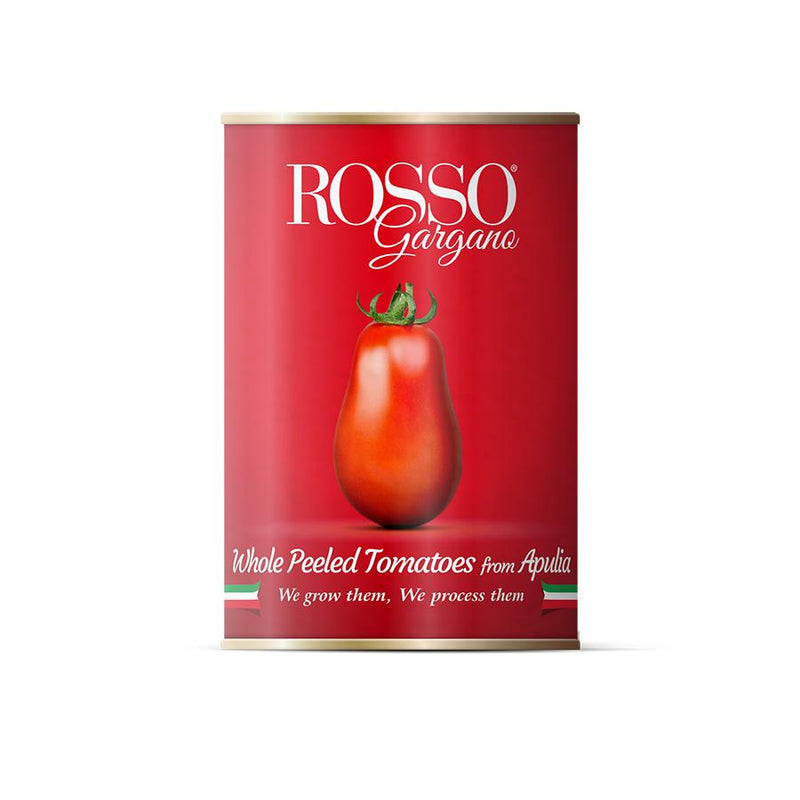 Whole Peeled Tomatoes from Apulia 400g ROSSO GARGANO - Good Food