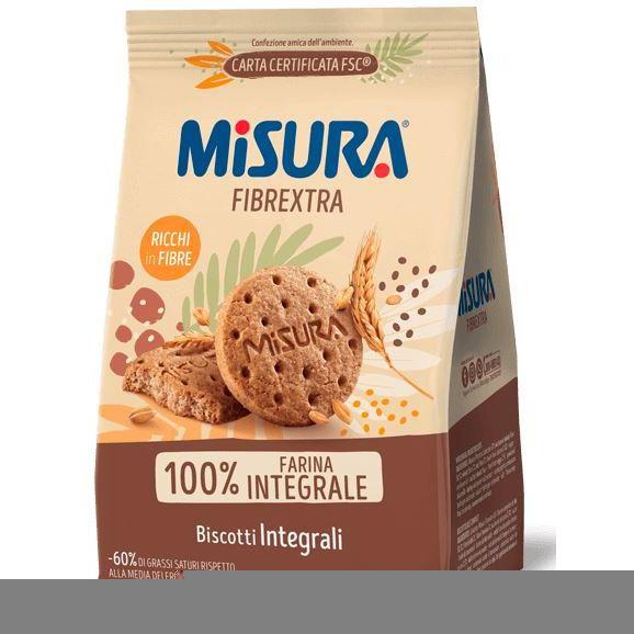 Wholemeal Wheat Cookies 330g MISURA - Good Food
