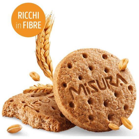 Wholemeal Wheat Cookies 330g MISURA - Good Food